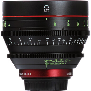 Canon CN-E 50mm T1.3 L F Cine Lens — thumbnail 3