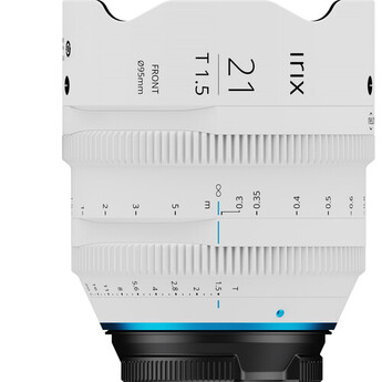 Irix 21mm T1.5 Cine Lens (Canon EF, White)