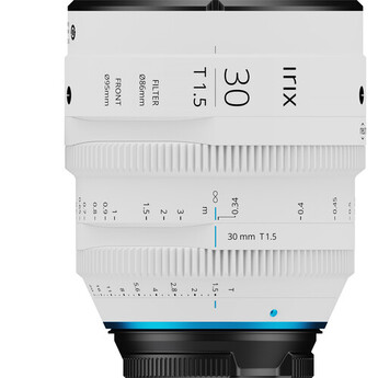 Irix 30mm T1.5 Cine Lens (Canon EF, White)