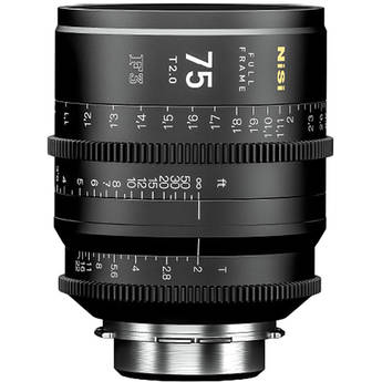 Nisi 75mm T2.0 F3 Prime Cinema Lens (PL Mount)