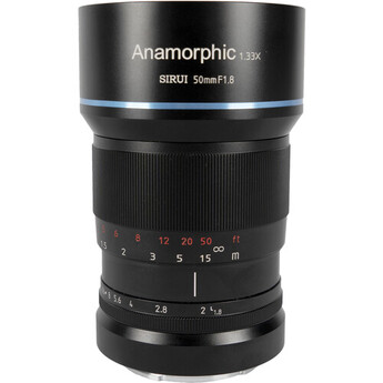 Sirui 50mm f/1.8 Anamorphic 1.33x Lens (Sony E-Mount) — thumbnail 11
