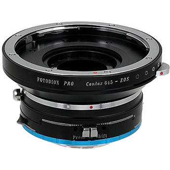 fotodiox Pro Shift Mount Adapter for Contax 645 Lens to Fujifilm X Camera