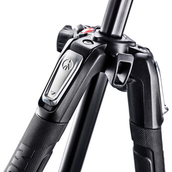 Manfrotto 190X3 Three Section Tripod with MHXPRO-2W Fluid Head — thumbnail 3