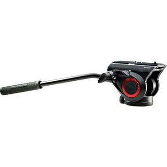 Manfrotto MVH500AH Fluid Head & 755CX3 MagFibre Tripod with Carrying Bag — thumbnail 2