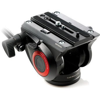 Manfrotto MVH500AH Fluid Head & 755CX3 MagFibre Tripod with Carrying Bag — thumbnail 4