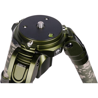 Sirui CT-3204 Professional Carbon Fiber Tripod (Camouflage, Flat/75mm Bowl) — thumbnail 11
