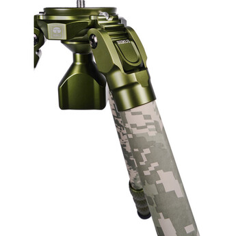 Sirui CT-3204 Professional Carbon Fiber Tripod (Camouflage, Flat/75mm Bowl) — thumbnail 12