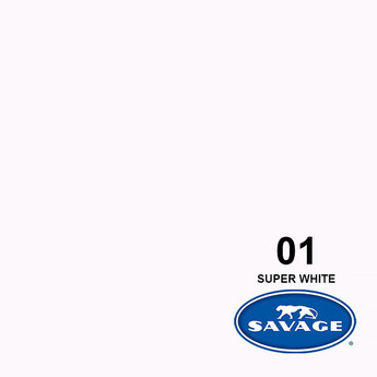 Savage Seamless Background Paper (107" x 50yds, #1 Super White) — thumbnail 3