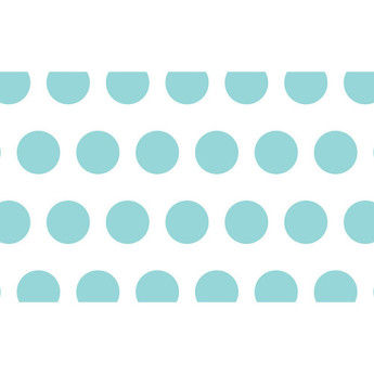 Savage Printed Background Paper (53" x 18, Aqua Polka Dots)
