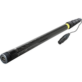 Ambient recording QXS 565 Quickpole Light Boompole with Mono Cable (Coiled, Bottom Outlet)