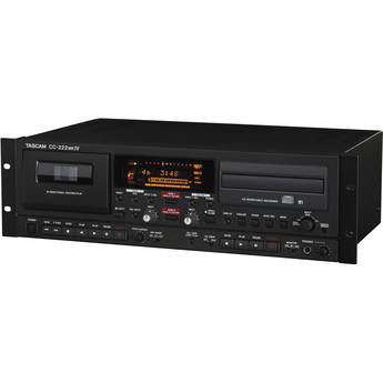 Tascam CC-222MKIV Professional CD Recorder/Cassette Combo