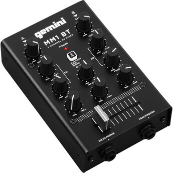 Gemini 2-Channel Analog DJ Mixer