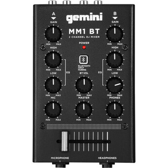 Gemini 2-Channel Analog DJ Mixer — thumbnail 2