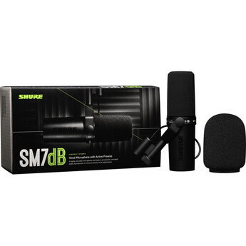 Shure SM7dB Vocal Microphone with Built-In Preamp — thumbnail 6