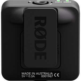 Rode Wireless ME Compact Digital Wireless Microphone System (2.4 GHz, Black) — thumbnail 5