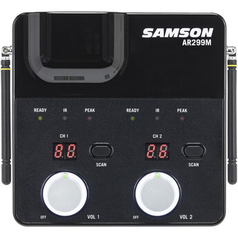 Samson Concert 288m Handheld Dual-Channel Wireless Handheld Microphone System (K: 470 to 494 MHz) — thumbnail 2