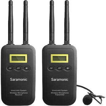 Saramonic 5.8Ghz High Fidelity Hifi Wireless Lavalier Microphone System