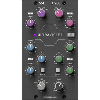 Solid state logic UV EQ 500 Series UltraViolet Stereo Equalizer
