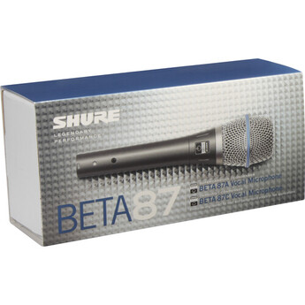 Shure BETA87A - Super-Cardioid Handheld Condenser Microphone — thumbnail 6