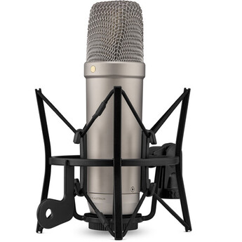 Rode NT1 5th Generation Large-Diaphragm Cardioid Condenser XLR/USB Microphone (Silver) — thumbnail 3