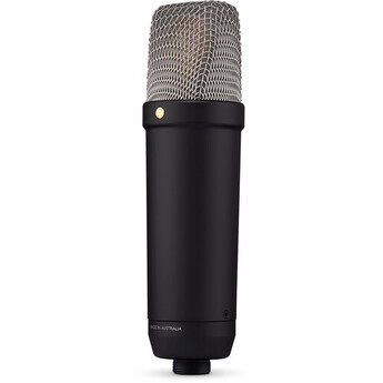 Rode NT1 5th Generation Large-Diaphragm Cardioid Condenser XLR/USB Microphone (Black) — thumbnail 4