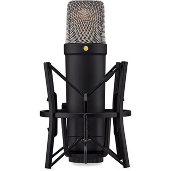 Rode NT1 5th Generation Large-Diaphragm Cardioid Condenser XLR/USB Microphone (Black) — thumbnail 6