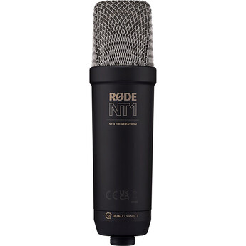 Rode NT1 5th Generation Large-Diaphragm Cardioid Condenser XLR/USB Microphone (Black) — thumbnail 8