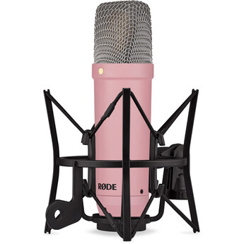 Rode NT1 Signature Series Large-Diaphragm Condenser Microphone (Pink) — thumbnail 3