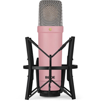 Rode NT1 Signature Series Large-Diaphragm Condenser Microphone (Pink) — thumbnail 4