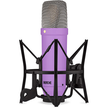 Rode NT1 Signature Series Large-Diaphragm Condenser Microphone (Purple) — thumbnail 3