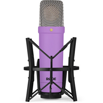 Rode NT1 Signature Series Large-Diaphragm Condenser Microphone (Purple) — thumbnail 4