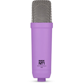 Rode NT1 Signature Series Large-Diaphragm Condenser Microphone (Purple) — thumbnail 7