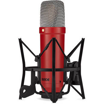Rode NT1 Signature Series Large-Diaphragm Condenser Microphone (Red) — thumbnail 3