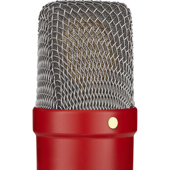 Rode NT1 Signature Series Large-Diaphragm Condenser Microphone (Red) — thumbnail 9