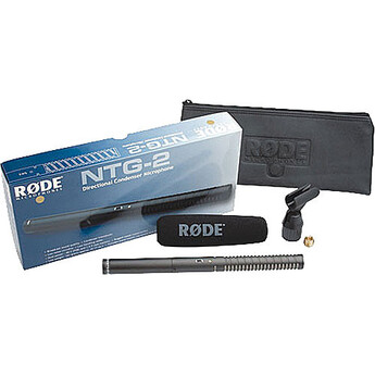 Rode NTG2 Battery or Phantom Powered Condenser Shotgun Microphone — thumbnail 5