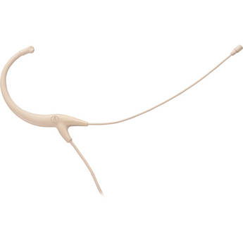 audio-technica BP892cLM3-TH MicroSet Subminiature Omnidirectional Headworn Microphone (Beige, Locking 1/8" (3.5mm) Connection)