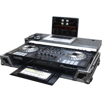 Odyssey Innovative Designs  Flight Zone Glide Style Case with Bottom GT Glide Tray for Pioneer DDJ-SZ / DDJ-SZ-N DJ Controller