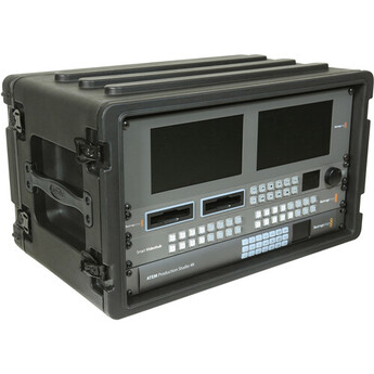 SKB 6U Roto Shallow Rack Case with Steel Rails — thumbnail 8