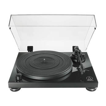 Audio Technica Fully Manual Belt-Drive Turntable - Black