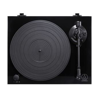 Audio Technica Fully Manual Belt-Drive Turntable - Black — thumbnail 3