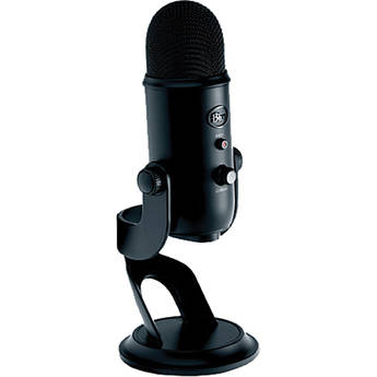 Blue Yeti USB Microphone (Blackout) 2070 Greentoe Pro Audio