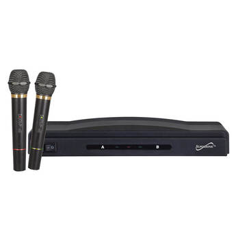 Supersonic Professional Dual Wireless Microphone System
