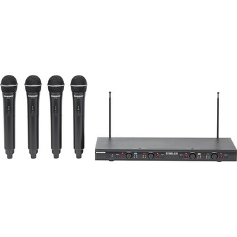 Samson Stage 412 Frequency-Agile Quad-Channel Handheld VHF Wireless System (173 to 198 MHz) — thumbnail 3
