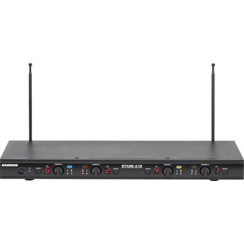Samson Stage 412 Frequency-Agile Quad-Channel Handheld VHF Wireless System (173 to 198 MHz) — thumbnail 5