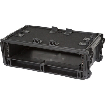 Skb Injection-Molded 2 RU Studio Flyer Rack Case