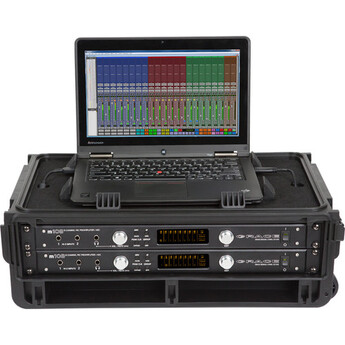 Skb Injection-Molded 2 RU Studio Flyer Rack Case — thumbnail 2