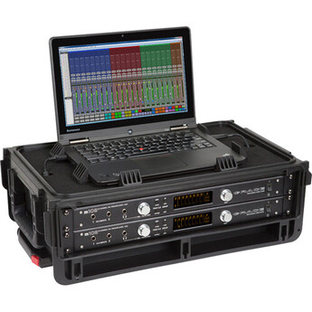 Skb Injection-Molded 2 RU Studio Flyer Rack Case — thumbnail 4