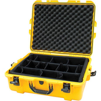 Nanuk 945 Case with Padded Dividers (Yellow)