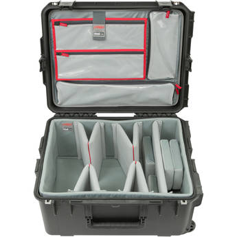 Skb iSeries 3I-2217-10 Case with Think Tank Designed Video Dividers and Lid Organizer