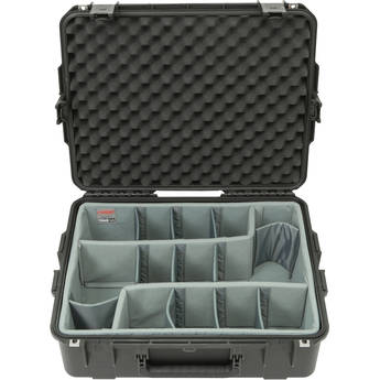 Skb iSeries 2217-8 Case with Think Tank-Designed Photo Dividers & Lid Foam (Black)
